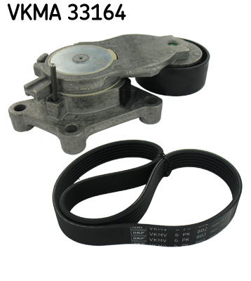 SKF Keilrippenriemensatz VKMA 33164